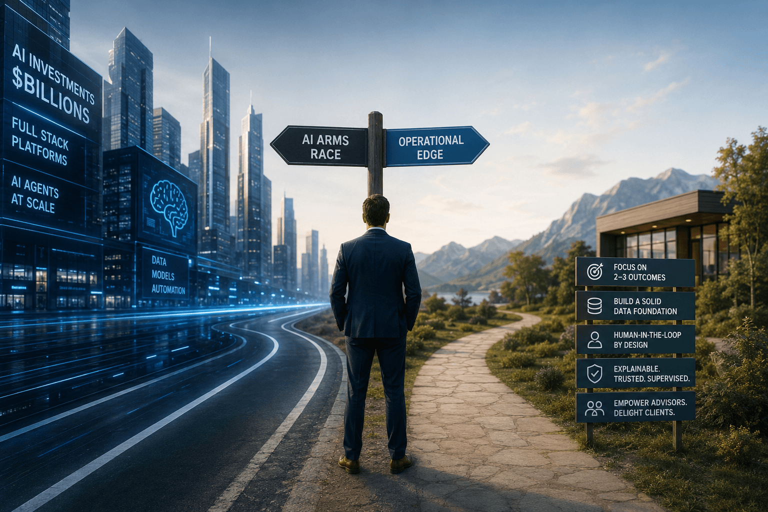 The AI "Arms Race" In RIAs: Hype, Scale and the Quiet Middle - Blog post thumbnail