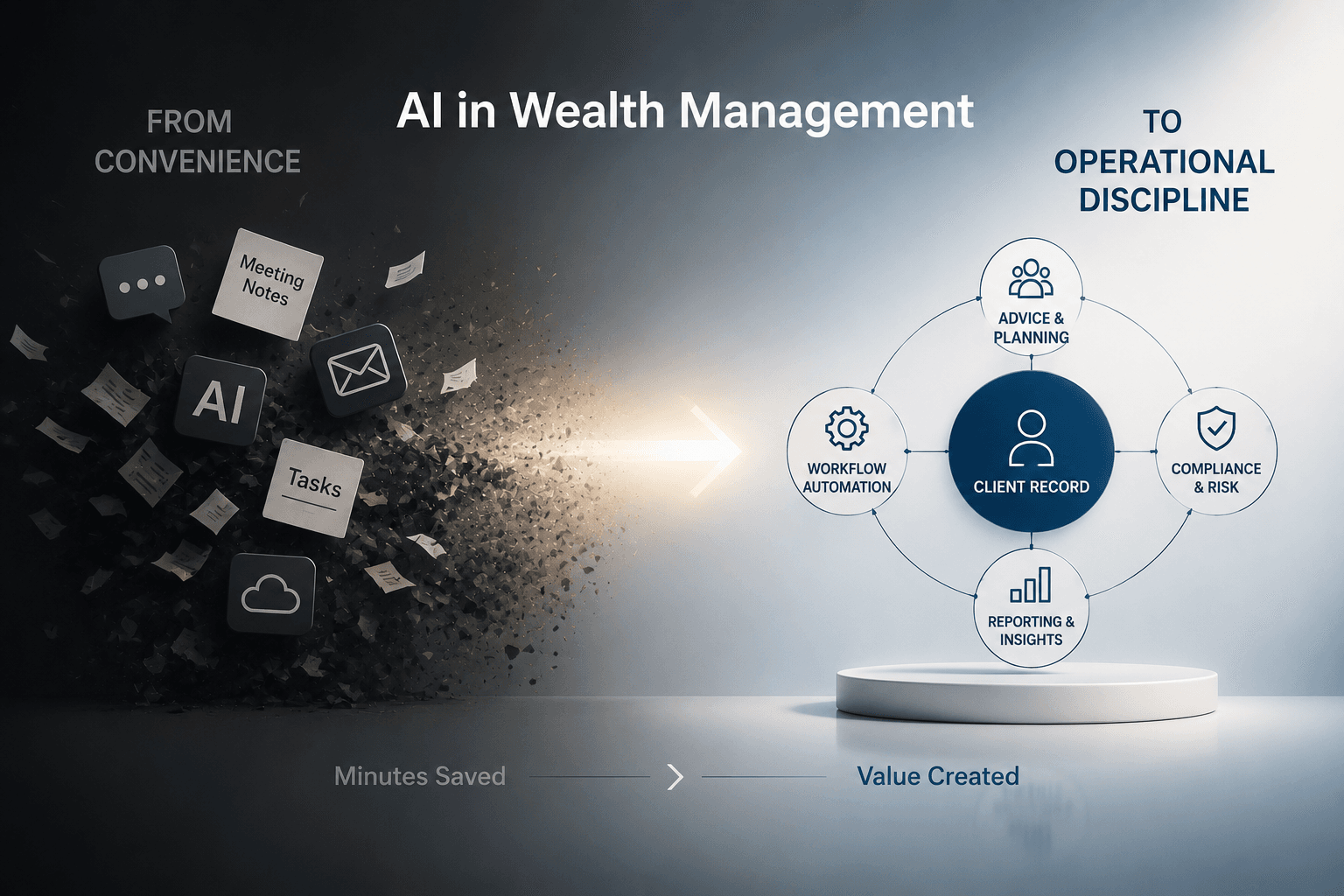 AI in Wealth Management: From Convenience Theatre to Operational Discipline - Blog post thumbnail