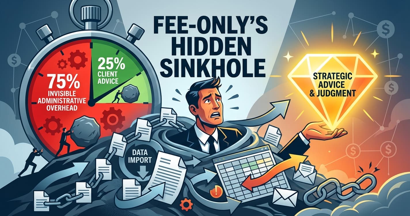 Fee-Only Advice Has a Productivity Problem - Blog post thumbnail